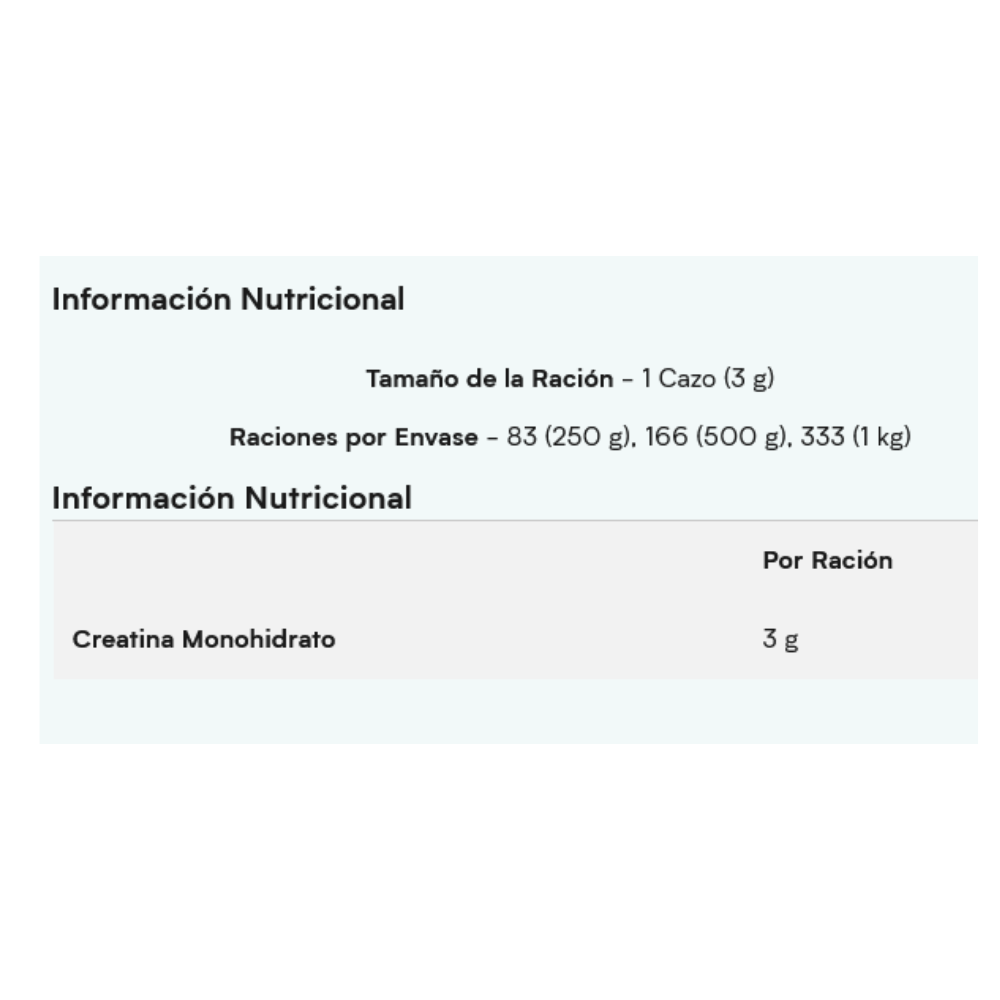 CREATINA MONOHIDRATADA - MYPROTEIN