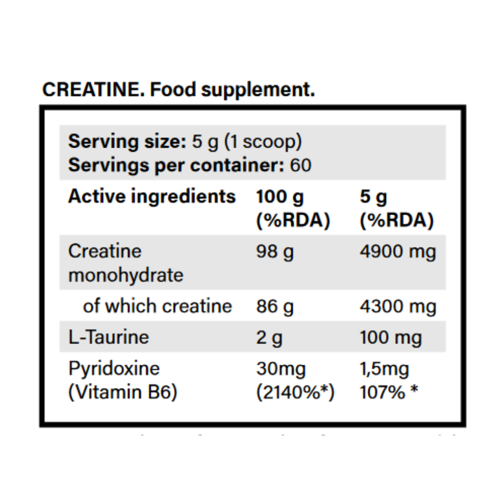 CREATINA MONOHIDRATADA - YAVA LABS
