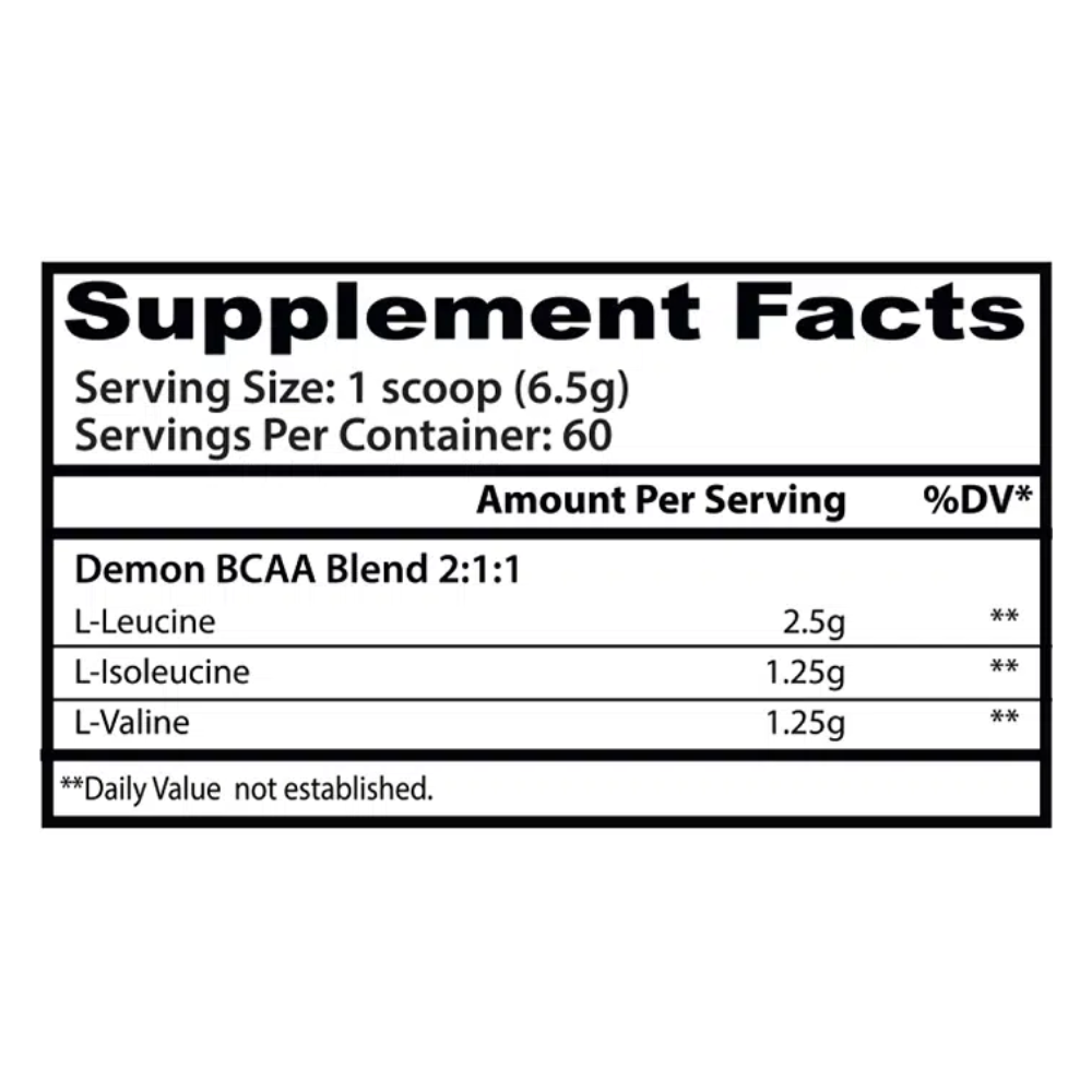 DEMON BCAA 60SERV - ISANE LABS