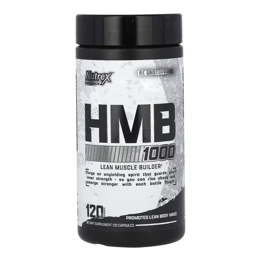 HMB 120 CAP | NUTREX – SUPLEMENTO PARA MANTENER MASA MUSCULAR