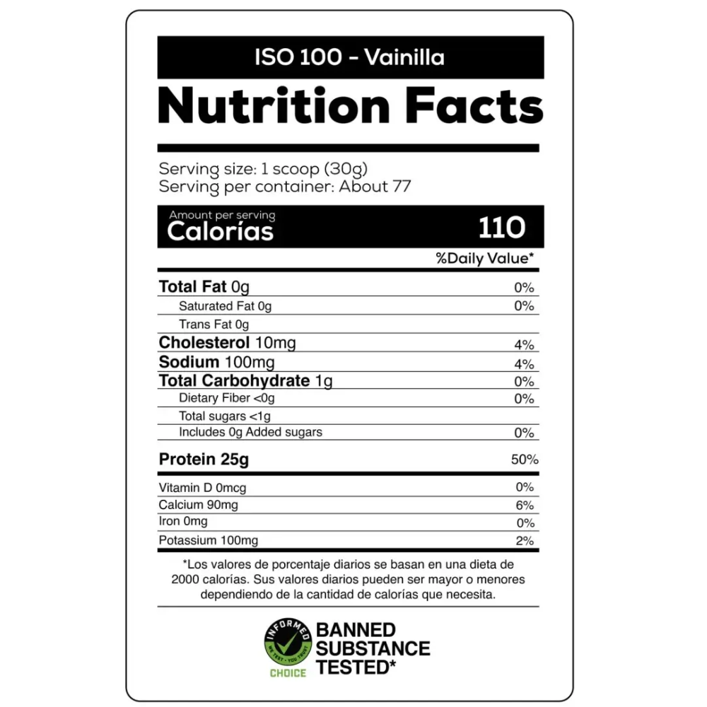 ISO 100 WHEY PROTEIN 5 LB | DYMATIZE