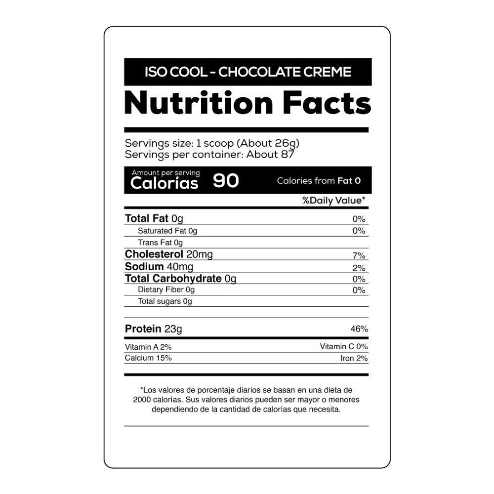 ISO COOL WHEY PROTEIN 5 LB | PROTEÍNA AISLADA ULTIMATE NUTRITION