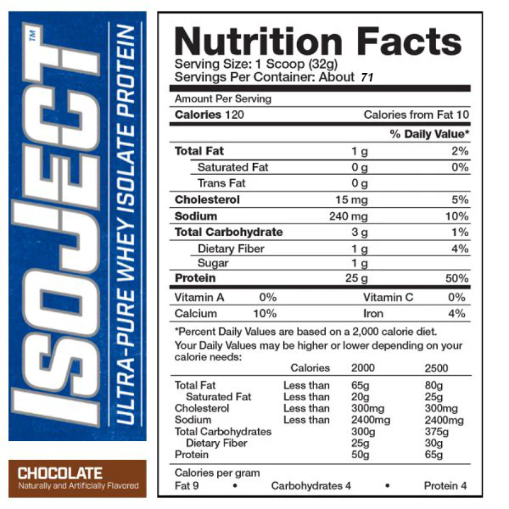 ISOJECT WHEY PROTEIN 5 LB | PROTEÍNA AISLADA EVOGEN
