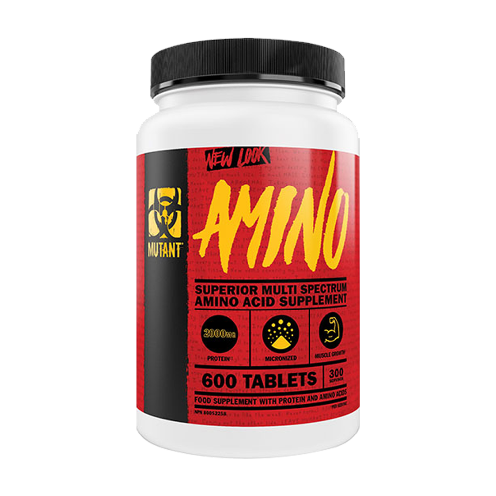 MUTANT AMINO 600 TABS – MEGA DOSIS DE AMINOÁCIDOS PARA FUERZA Y RECUPERACIÓN TOTAL