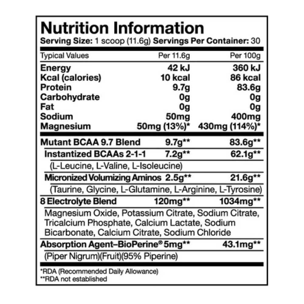 MUTANT BCAA - MUTANT