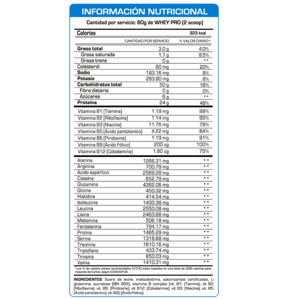 PROTEÍNA WHEY PRO - UNIVERSE NUTRITION