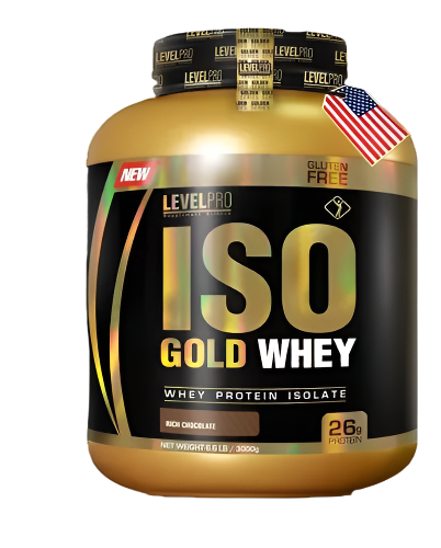 ISO GOLD WHEY | PROTEÍNA AISLADA – LEVEL PRO