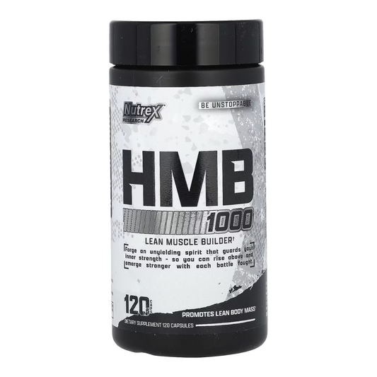 HMB 120 CAP | NUTREX – SUPLEMENTO PARA MANTENER MASA MUSCULAR