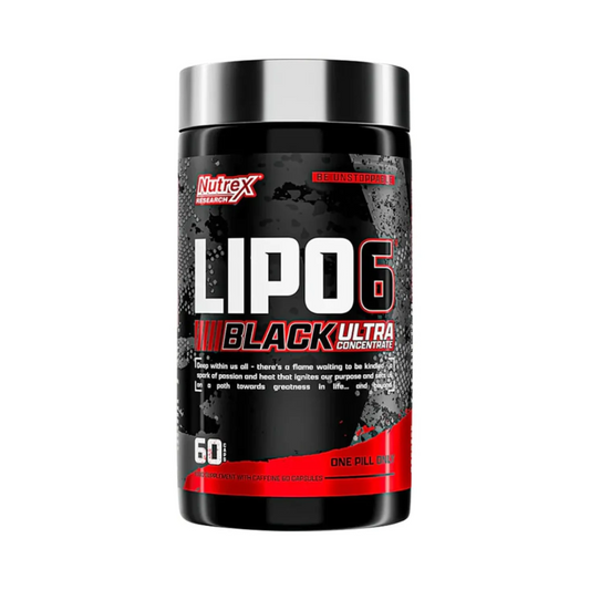 QUEMADOR DE GRASA  LIPO 6 BLACK ULTRA CONCENTRATE 60 CAP – NUTREX