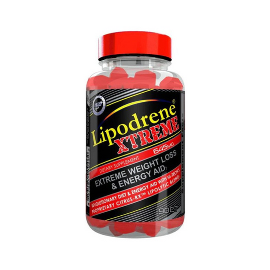 LIPODRENE AMARILLO, ROJO Y NEGRO 90 CAP – QUEMADOR DE GRASA AVANZADO | SUPLEMENTO PARA PERDER PESO