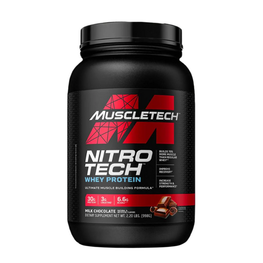 NITRO TECH WHEY PROTEIN | CON CREATINA – MUSCLETECH