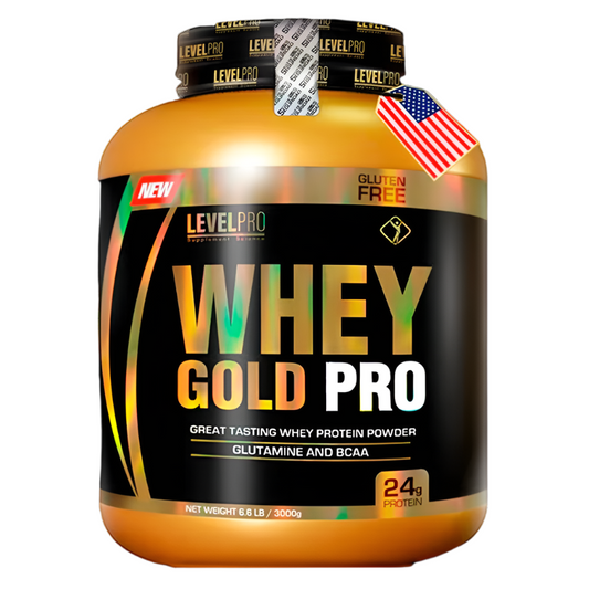PROTEINA WHEY GOLD PRO 6.6 LB - LEVEL PRO
